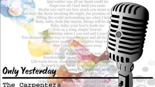 Download lagu Only Yesterday mp3