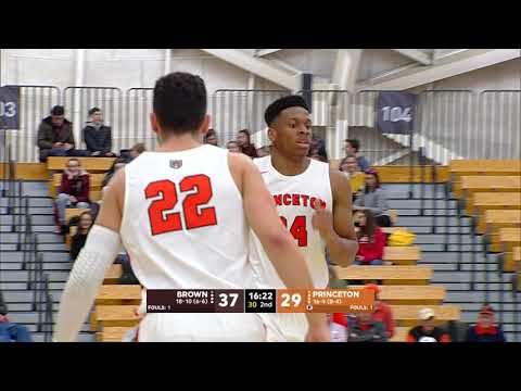 Highlights: Men's Basketball vs. Brown - 3/8/19