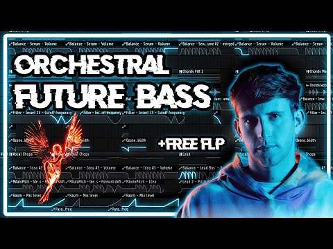 Orchestral FUTURE BASS Like ILLENIUM | Fl Studio 20 - FREE FLP & PRESETS | MRLN