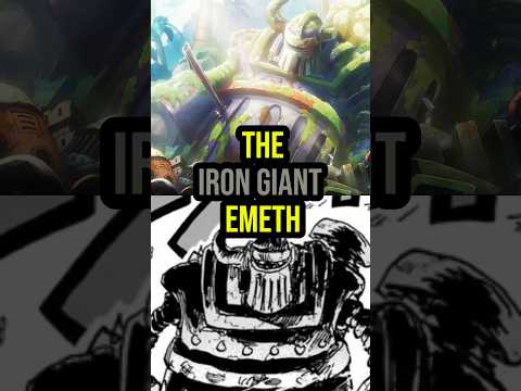 The Iron Giant Emeth explained #onepiece #shorts