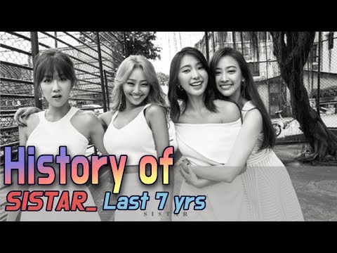 【TVPP】 SISTAR - 7yrs History, From Debut to the Last (14 songs)