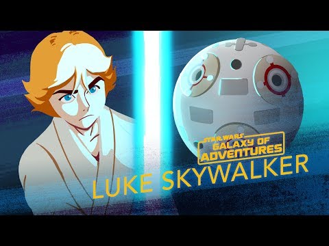 Luke Skywalker - Lightsaber Training | Star Wars Galaxy of Adventures
