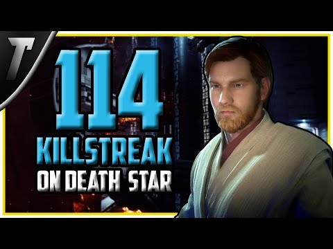 Star Wars Battlefront 2 Obi-Wan Kenobi 114 Killstreak (Death Star II)