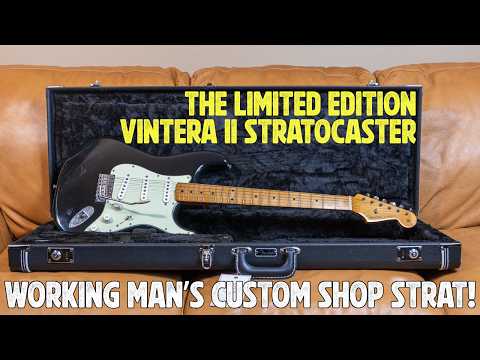 Basically a Custom Shop? The Limited Edition @fender Vintera II Stratocaster is here!