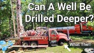 Drilling a Existing Well Deeper in Search for More Water! Great Final Results