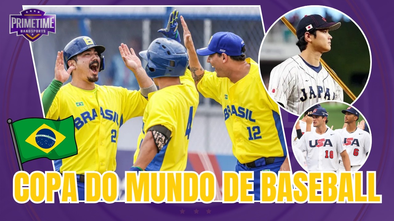 Brazil is in the running for the Baseball World Cup! Who are the favorites? | Primetime Bandsports