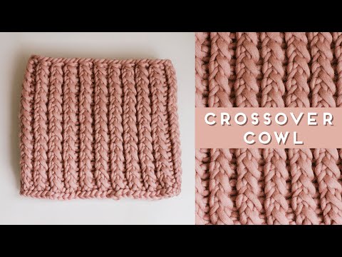 Knit a Cowl (Quick and Easy Pattern!)