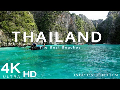 4K Thailand🌊🩵 | The Best Beaches | Relaxing Music | Inspiration Film | 4K Ultra HD | Nature