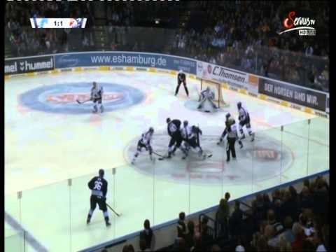 DEL 12-13 #8 Hamburg - Mannheim 2-1