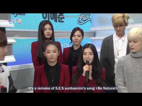 [ENG] 141012 Red Velvet / Boyfriend Inkigayo Interview