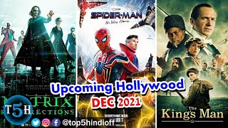 Top 5 Upcoming Hollywood Movies in December 2021 || Top 5 Hindi
