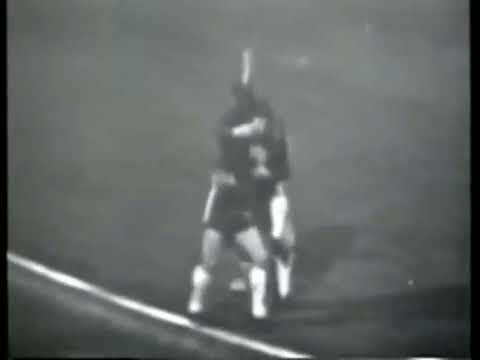 Peter Osgood Goal from 2-1 win over AC Milan in 1966 Fairs Cup