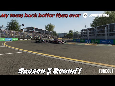 F1 25 Season 3 Round 1 can we just score BIG points??