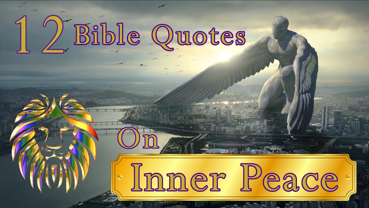 12 Bible Quotes on Inner Peace 🌌