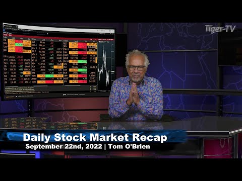 September 22nd, Daily Market Recap - 2022
