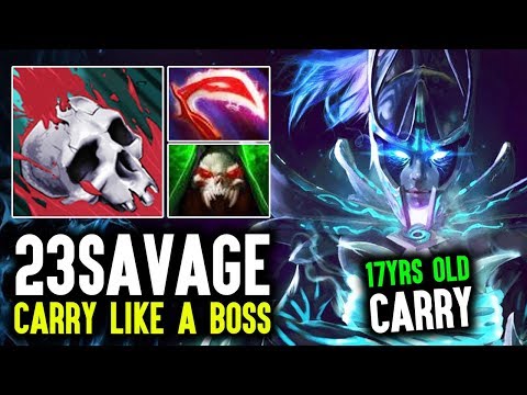 Reason Why They Invite 23savage On Fnatic - Carrying Like A Boss Dota 2