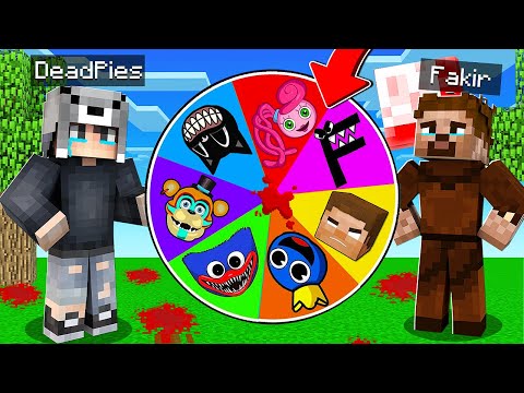 KORKUNÇ ÇARKI ÇEVİRME OYNADIK 😱 - Minecraft