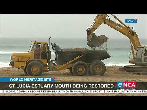 St Lucia estuary mouth being restored