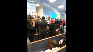 The Johnson Family choir at Father's Homegoing
