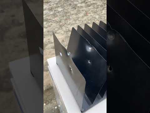 Penetration Test Glock44 22lr VS. File Cabinet