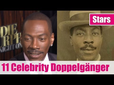 11 Celebrity Doppelgangers: Stars on a Time Travel / Doppelgangers