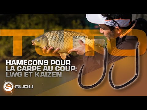 Haczyki Guru Kaizen Barbless Eyed - 14 film wideo 