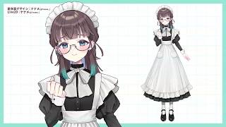 【Live2D Showcase】ナナメ/4000人記念新衣装【Live2Dモデル紹介】