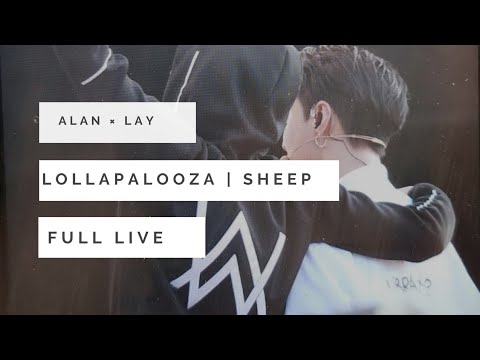 (Full Performance) Zhang Yixing (Lay) in Lollapalooza 2017 performs Sheep remix