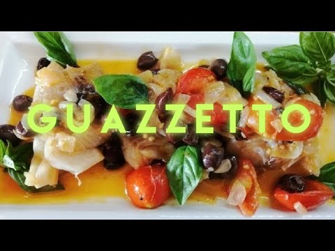 MERLUZZO EM GUAZZETTO 6 MINUTI ricetta pesce cucina mediterranea | merluzzo alla livornese glúten