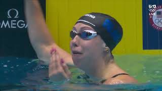 Download lagu Gretchen Walsh sets a WORLD RECORD in the 100m fly | U.S. Olympic Swimming Trials presented by Lilly mp3