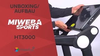 Miweba Sports HT3000 Laufband 🏃 | Aufbau | Montage | Anleitung | FAQ | Deutsch