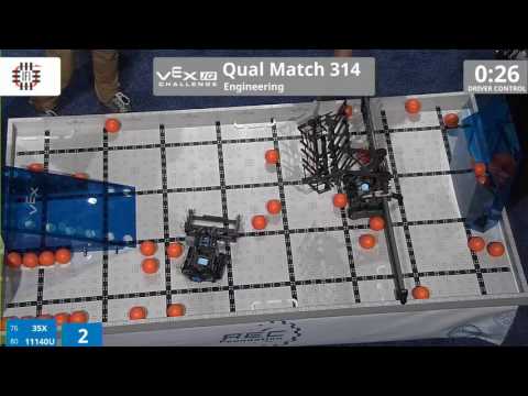 VEX Worlds 2016 - VEXIQ Elementary School - Engineering - Qual 314 (35X 11140U) 77