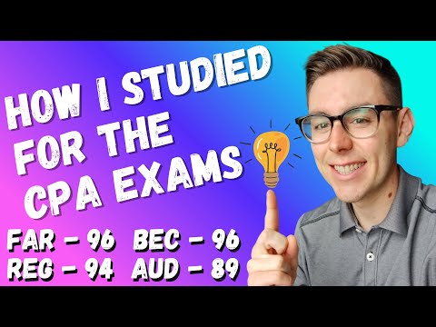 How I Studied for the CPA Exams