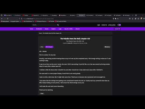 The paladin owns the relic. I love this story.