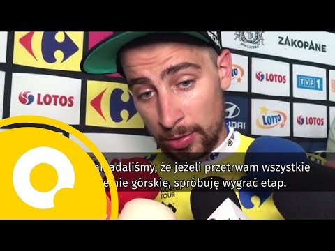 2. miejsce Petera Sagana na 3. etapie | Tour de Pologne: Peter Sagan about Stage 3