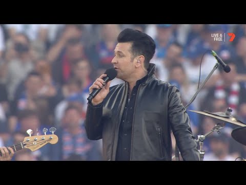 Down Under live with Eskimo Joe at 2021 Toyota AFL Grand Final
