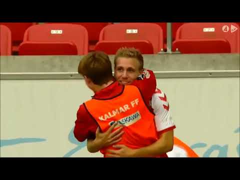 Jonathan Ring's goal for Kalmar FF with the voice of Victor Hugo Morales