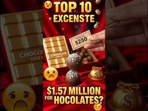 Top 10 "Most Expensive Chocolate" in the World | Best Chocolate in the World | Best Dark Chocolate