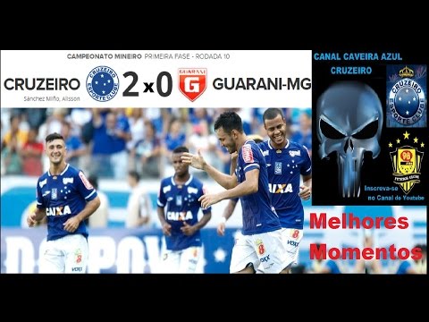 Cruzeiro 2 x 0 Guarani-MG Highlights. Narration: Albertinho Lombriga 98FC Mineiro 2016 10th Round