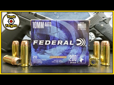 Federal Fusion 200 grain Bonded 35 yard test Glock 40 MOS