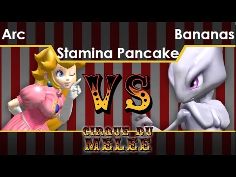 Cirque  - AG | Arc (Peach) vs SWG | Bananas (Mewtwo) Stamina Pancake - Melee