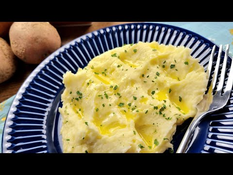How to make mashed potatoes⁉️The secrets of smooth and creamy mashed potatoes💯@alinainbucatarie
