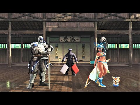 Warden vs Majikina Mina (Hardest AI) - Samurai Shodown