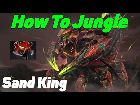 DoTa 2 How To Jungle Sand King Patch 7.29d