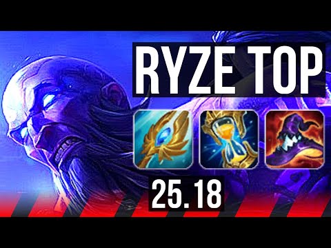 RYZE vs RIVEN (TOP) | EUW Master | 25.18