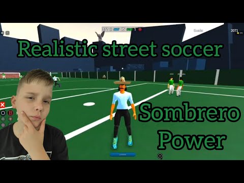 Realistic street soccer ROBLOX Sombrero Power #rss #realistic #realisticstreetsoccer #roblox