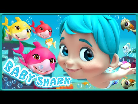 Baby Shark Submarine + More Nursery Rhymes & Kids Songs - @SuperLucaSchoolTheater