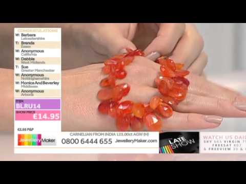 Earing Findings and Mulberry Pearls for jewellery making: JewelleryMaker LIVE 02/03/2014