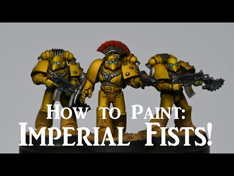 How to Paint: MKVI Imperial Fists