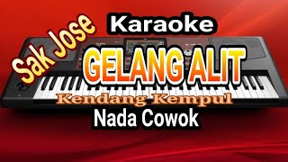 Download lagu Gelang Alit karaoke [nada cowok] mp3